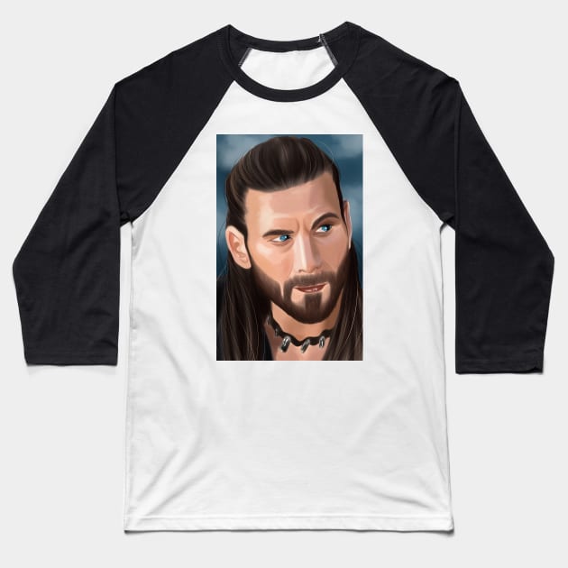 Black Sails Charles Vane Baseball T-Shirt by OCDVampire